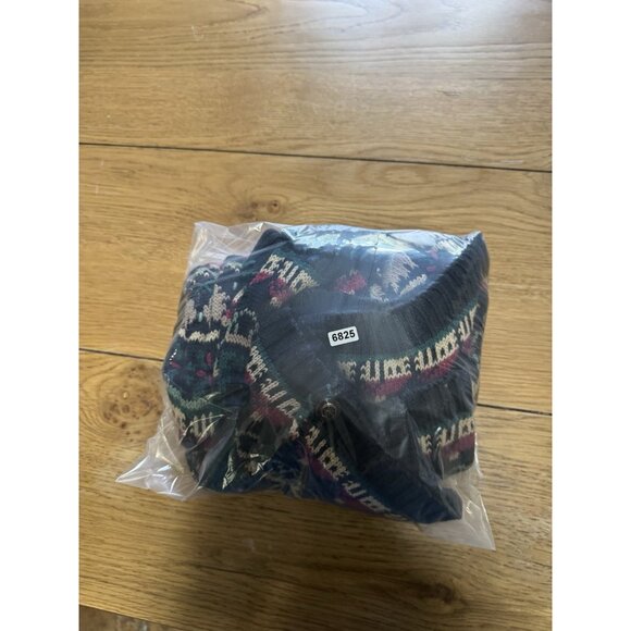 Signatures Northern‎ Isles Hand Knit Button Cabincore Sweater Cardigan Size XL - Picture 13 of 13